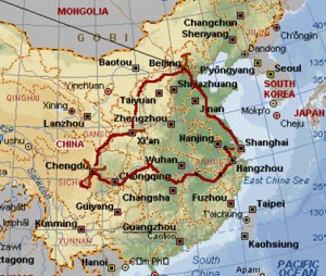 Itinerer puta po Kini