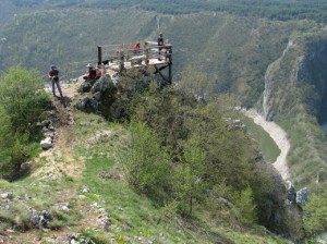 Vidikovac Molitva, iznad kanjona reke Uvac