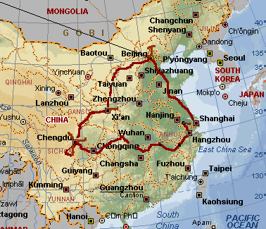 China Itinerary
